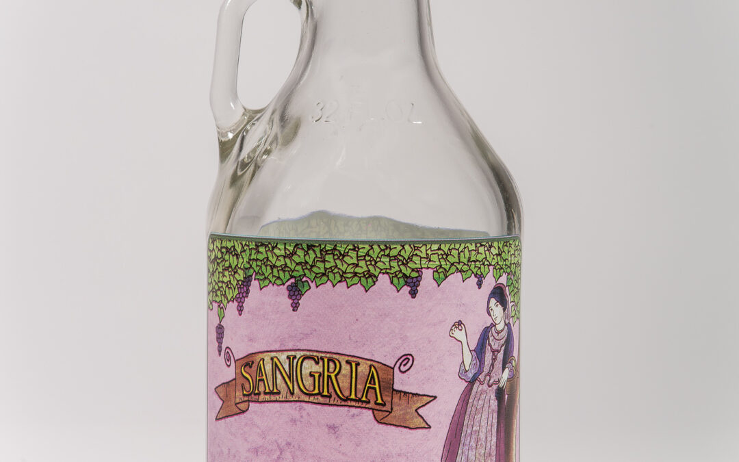 Sangria: Glass — screen print 4 colors