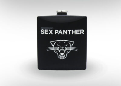 Sex Panther: Glass — spray coat / pad printing