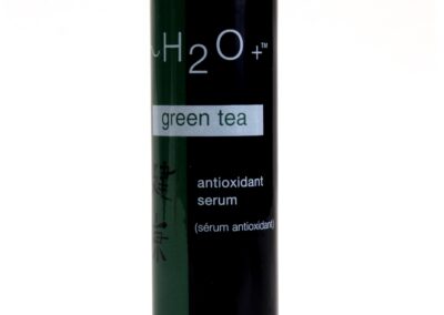 H2O: Glass — spray coat / opaque black finish / screen print 2 colors / UV top coat